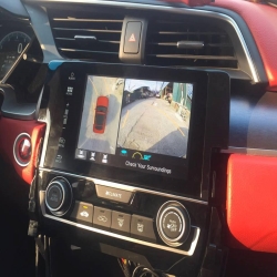 Phương đông Auto Lắp Camera 360 OVIEW cho xe Honda CIVIC 2017 | Camera 360